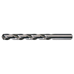 9.80mm RHS / RHC HSS 118 Degree Radial Point General Purpose Jobber Length Drill - Bright - Exact Industrial Supply