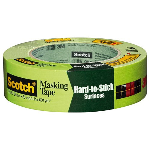 ‎Scotch Rough Surface Painter's Tape 2060-36AP 1.41″ × 60.1 yd (36mm × 55m) - USA Tool & Supply