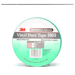 3M Vinyl Duct Tape 3903 Green 2″ × 50 yd 6.5 mil 2 Individually Wrapped Conveniently Packaged - USA Tool & Supply