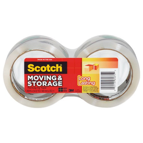 ‎Scotch Storage Packaging Tape 3650-2 1.88″ × 54.6 yd (48 mm × 50 m) - USA Tool & Supply