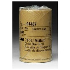 6 - P240 Grit - 236U Disc Roll - USA Tool & Supply