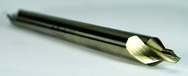 Size 8; 5/16 Drill Dia x 6 OAL 60° HSS Combined Drill & Countersink - USA Tool & Supply