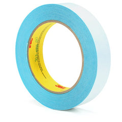 3M Repulpable Double Coated Flying Splice Tape 913 Blue 24 mm × 33 m 3 mil - USA Tool & Supply