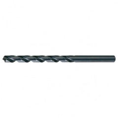 #1 RHS / RHC HSS 118 Degree Radial Point General Purpose Taper Length Drill - Steam Oxide - USA Tool & Supply