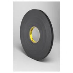 1/4X72 YDS 4929 BLACK 3M VHB TAPE - USA Tool & Supply