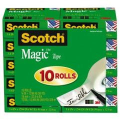 3/4X1000" 810K10 SCOTCH MAGIC TAPE - USA Tool & Supply