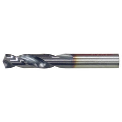 12.50mm RHS / RHC HSS-CO 8% (M42) 135 Degree Split Point Cobalt Heavy Duty Screw Machine Drill - TiCN - Exact Industrial Supply