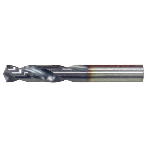 15/64 RHS / RHC HSS-CO 8% (M42) 135 Degree Split Point Cobalt Heavy Duty Screw Machine Drill - TiCN - Exact Industrial Supply