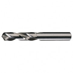 #17 RHS / RHC HSS 118 Degree Radial Point General Purpose Screw Machine Drill - Bright - USA Tool & Supply