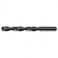 #20 RHS / RHC HSS 118 Degree Radial Point General Purpose Drill - Steam Oxide - USA Tool & Supply