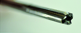 17/32 Dia- HSS - Straight Shank Straight Flute Carbide Tipped Chucking Reamer - USA Tool & Supply