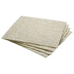 17X15" CHEMICAL SORBENT PAD - USA Tool & Supply