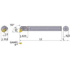 S-DDUNL-164-C BORING BAR