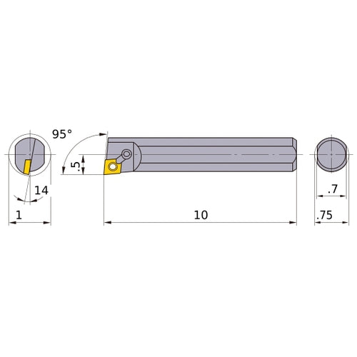 S-MCLNR-123 BORING BAR