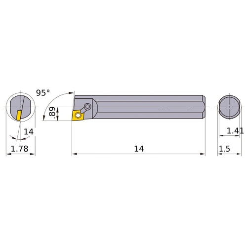S-MCLNR-244 BORING BAR