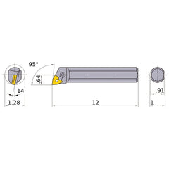 S-MWLNR-163 BORING BAR