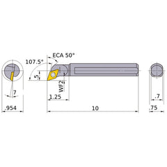 S-SDQCR-123 BORING BAR