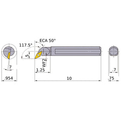 S-SVQCR-122 BORING BAR