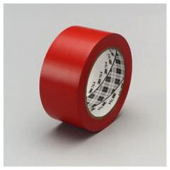 49X36 YDS 764 RED 3M VINYL TAPE - USA Tool & Supply