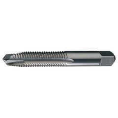 M5x0.8 2 Flute HSS Standard Plug Chamfer Spiral Point Tap- Bright - Exact Industrial Supply