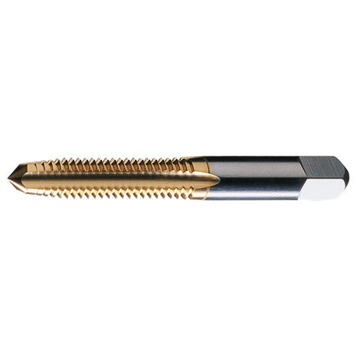 ‎#3-56 UNF 3 Flute H2 Bottoming HSS Standard Straight Flute Hand Tap- TiN - Exact Industrial Supply