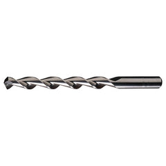 7/16 RHS / RHC HSS 118 Degree Notched Point Parabolic HSS Jobber Drill - Bright - Exact Industrial Supply