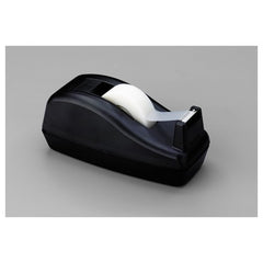 Scotch Deluxe Desk Tape Dispenser Black - C40 25mm Core Up To 19mm Wide - USA Tool & Supply