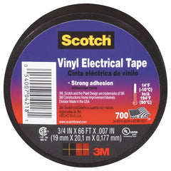 ‎24413-BA-6 Scotch(R) 700 Vinyl Electrical T(19 mm × 20,1 m × 0,18 m Alt Mfg # 21143 - USA Tool & Supply