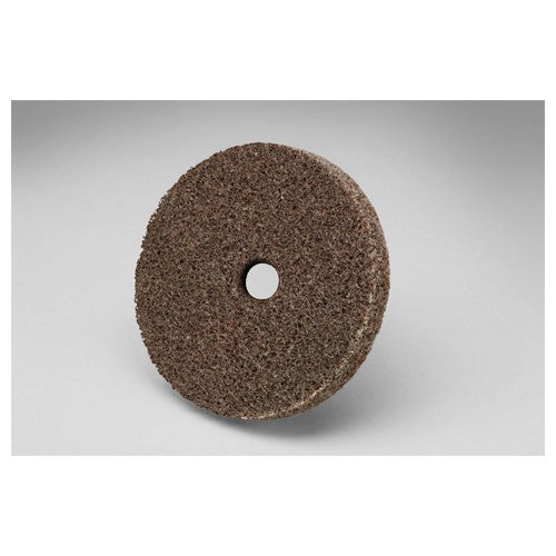 Scotch-Brite EXL Unitized Wheel XL-UW 8A Coarse 2″ × 1″ × 1/4″ - USA Tool & Supply