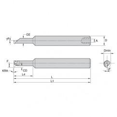 GSPI50075025R STEEL SHANK - USA Tool & Supply