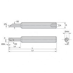 GSPI50075025R STEEL SHANK - USA Tool & Supply