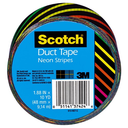 1.88 in × 10 yd (48 mm × 9,14 m) N Scotch(R) Duct Tape 910-NST-C Alt Mfg # 37424 - USA Tool & Supply