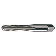 ‎#5-40 UNC 3 Flute HSS Standard Bottoming Chamfer Hand Tap- Bright - Exact Industrial Supply