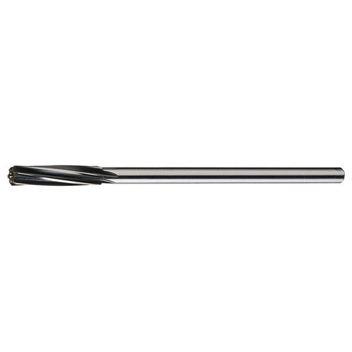 31/64 RHS / RHC HSS Straight Shank Spiral Flute Reamer - Bright - Exact Industrial Supply