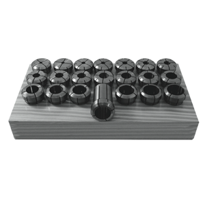Double Angle (DA) Collet Set - Part #  DA200-SET17 - USA Tool & Supply