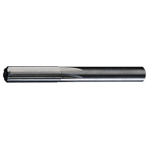 3/8 STR / RHC Solid Carbide Solid Carbide Straight Shank Straight Flute Reamer - Bright - Exact Industrial Supply