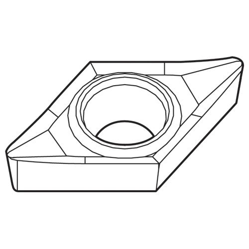 DCGT3252AL1 HWK10 SCREW-ON INSERT - USA Tool & Supply