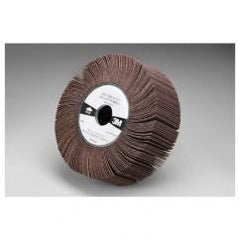 6 x 2 x 1" - 80 Grit - Aluminum Oxide - Cloth Wheel 244E - USA Tool & Supply