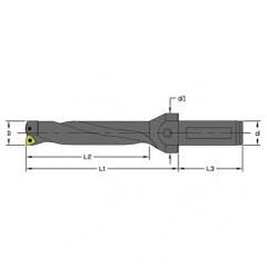 UD-0625-4D-063 - .625" Dia - Indexable Drill - Coolant Thru - USA Tool & Supply