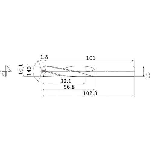 MAE1010MB CARB DRILL