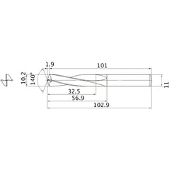 MAE1020MB CARB DRILL