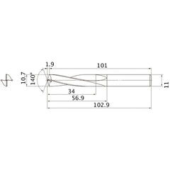 MAE1070MB CARB DRILL
