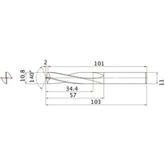 MAE1080MB CARB DRILL