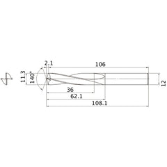 MAE1130MB CARB DRILL