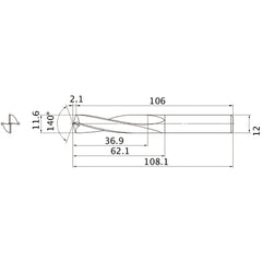 MAE1160MB CARB DRILL