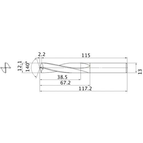 MAE1210MB CARB DRILL