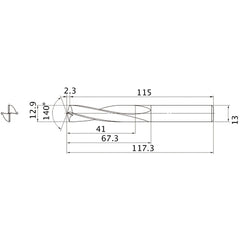 MAE1290MB CARB DRILL