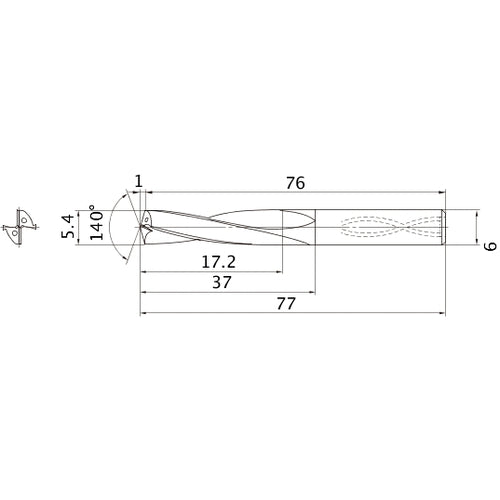 MAS0540MB CARB DRILL