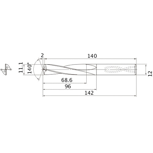 MAS1110LB CARB DRILL