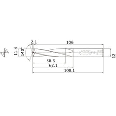 MAS1140MB CARB DRILL